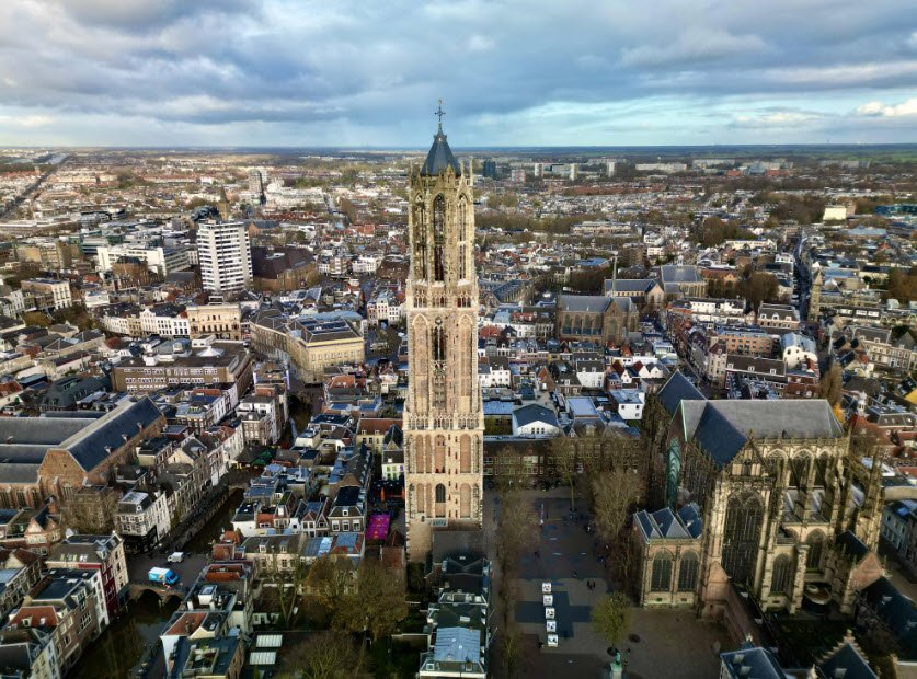 Dom Tower, Utrecht, Utrecht Province, Netherlands